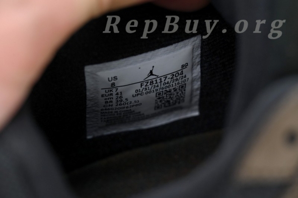 Top Version Jordan Jumpman Jack TR Travis Scott Dark Mocha FZ8117-204 - 图片 5