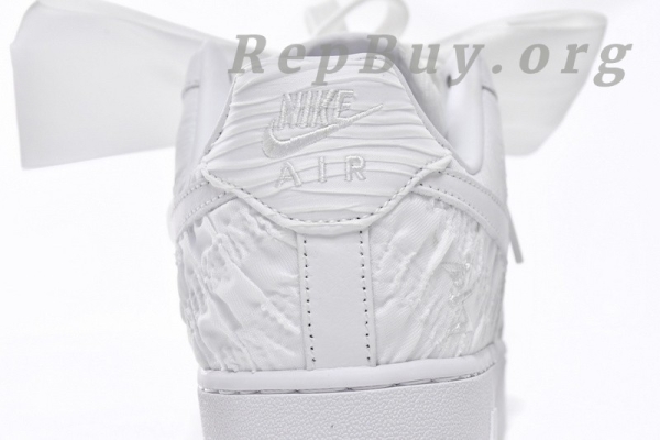 Top Version Nike Air Force 1 Low Bow All White DV4244-111 - Image 10