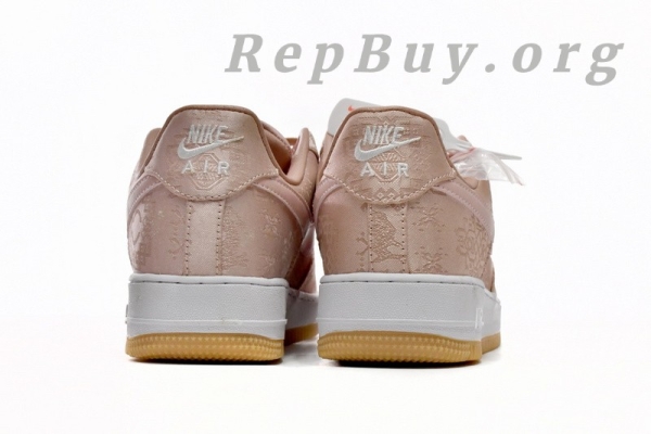 Top Version Nike Air Force 1 Low CLOT Rose Gold Silk (Regular Box) CJ5290-600 - Image 4