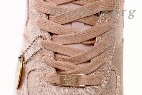 Top Version Nike Air Force 1 Low CLOT Rose Gold Silk (Regular Box) CJ5290-600 - Image 7