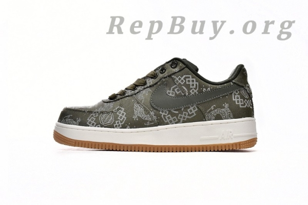 Top Version Nike Air Force 1 Low Premium Green Silk CZ3986-008