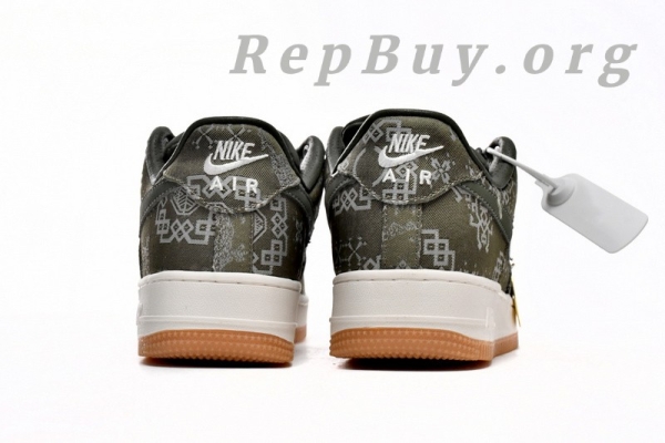 Top Version Nike Air Force 1 Low Premium Green Silk CZ3986-008 - Image 4
