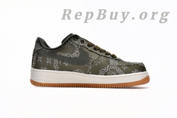 Top Version Nike Air Force 1 Low Premium Green Silk CZ3986-008 - Image 3