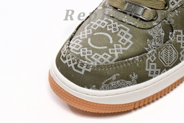 Top Version Nike Air Force 1 Low Premium Green Silk CZ3986-008 - Image 6