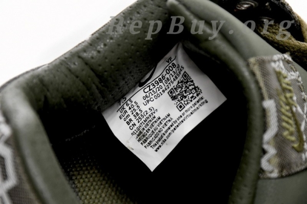 Top Version Nike Air Force 1 Low Premium Green Silk CZ3986-008 - Image 11