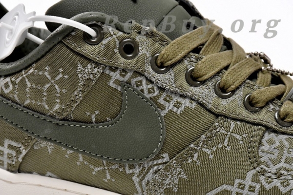 Top Version Nike Air Force 1 Low Premium Green Silk CZ3986-008 - Image 9