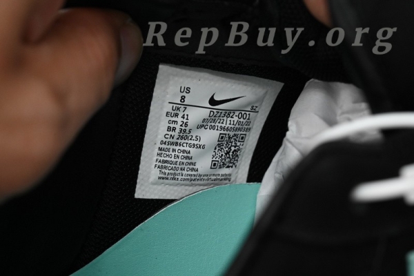 Top Version Nike Air Force 1 Low Verde acqua 1837, High Quality Replica Nike Air Force 1, Best Copy DZ1382-001, Premium Replica Sneakers, 1:1 Replica AF1 Verde acqua