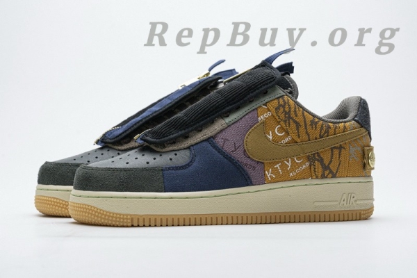 Top Version Nike Air Force 1 Low Travis Scott Cactus Jack CN2405-900, best replica Nike Air Force 1, high quality Travis Scott shoes, perfect copy AF1, 1:1 replica sneakers, premium quality replica shoes, exact copy Nike Travis Scott, top tier replica sneakers, flawless duplicate Nike shoes, best imitation Travis Scott AF1