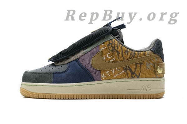 Top Version Nike Air Force 1 Low Travis Scott Cactus Jack CN2405-900, best replica Nike Air Force 1, high quality Travis Scott shoes, perfect copy AF1, 1:1 replica sneakers, premium quality replica shoes, exact copy Nike Travis Scott, top tier replica sneakers, flawless duplicate Nike shoes, best imitation Travis Scott AF1