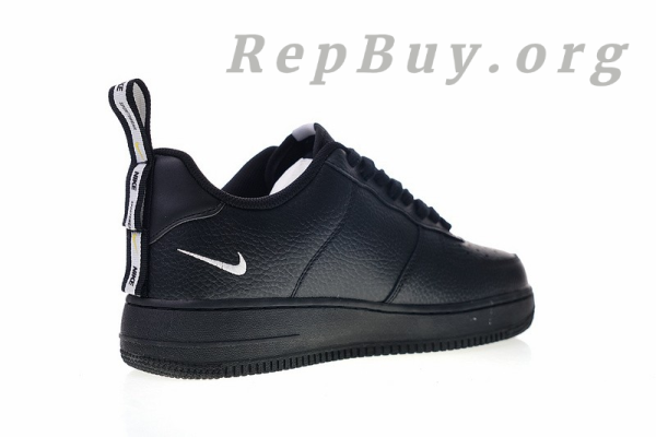 Top Version Nike Air Force 1 Low Utility Black White AJ7747-001 - Image 3