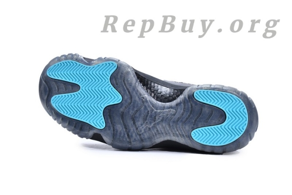 Top Version Nike Air Jordan 11 Retro Gamma Blue 378037-006 - Image 4