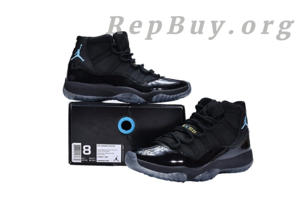 Top Version Nike Air Jordan 11 Retro Gamma Blue 378037-006 - Image 20