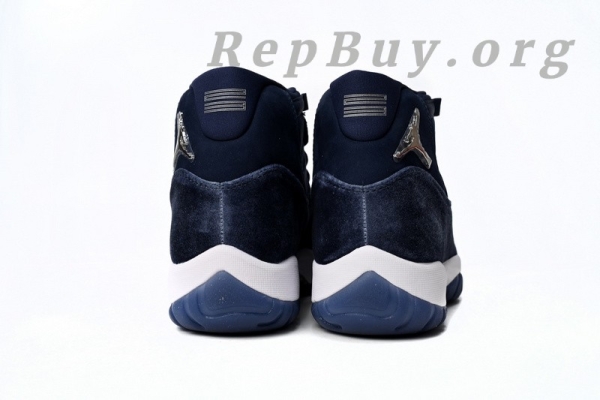 Top Version Nike Air Jordan 11 Retro Midnight Blue 378037-441 - Image 4