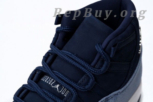 Top Version Nike Air Jordan 11 Retro Midnight Blue 378037-441 - Image 7