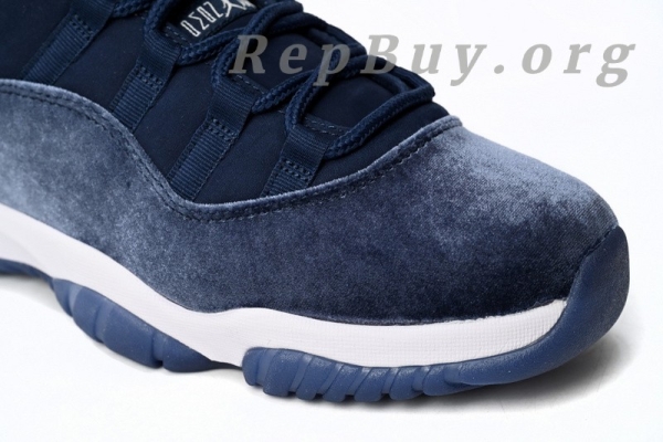 Top Version Nike Air Jordan 11 Retro Midnight Blue 378037-441 - Image 8