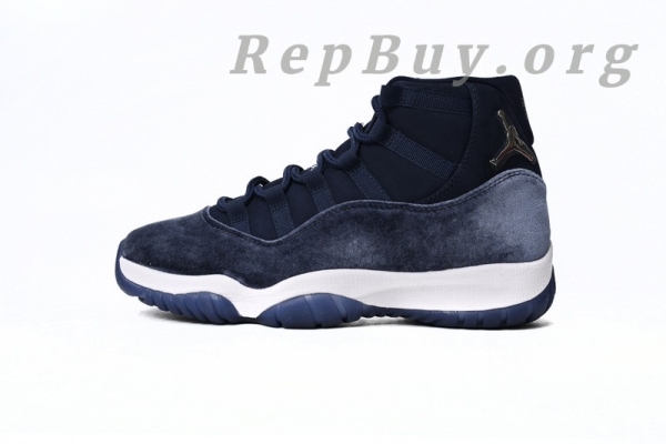 Top Version Nike Air Jordan 11 Retro Midnight Blue 378037-441