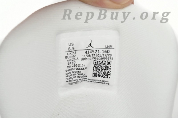 Top Version Nike Air Jordan 13 “Wolf Grey” 414571-160 - Image 10