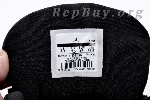 Top Version Nike Air Jordan 13 Retro Black Cat 414571-012 - Image 11