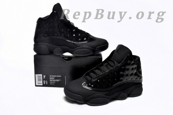 Top Version Nike Air Jordan 13 Retro Black Cat 414571-012 - Image 15