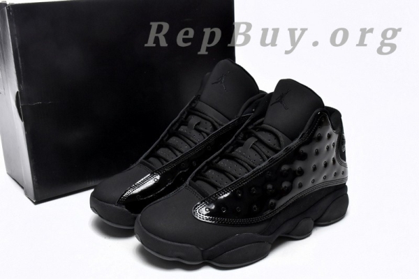 Top Version Nike Air Jordan 13 Retro Black Cat 414571-012 - Image 16