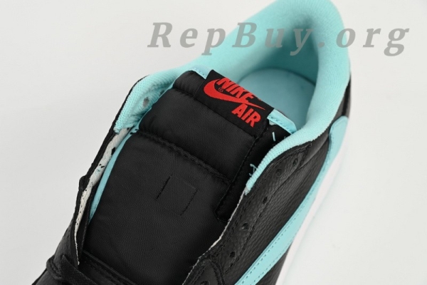 Top Version Nike Air Jordan 1 Low Bang Black Blue x Travis Scott DM7866-400 - Image 7
