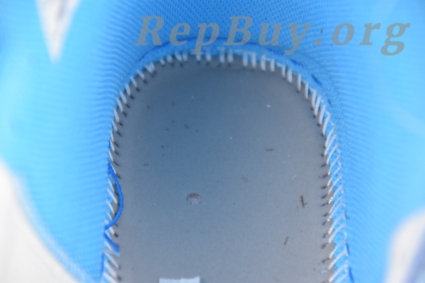 Top Version Nike Air Jordan 1 Retro High Off-White University Blue AQ0818-148 - Image 8