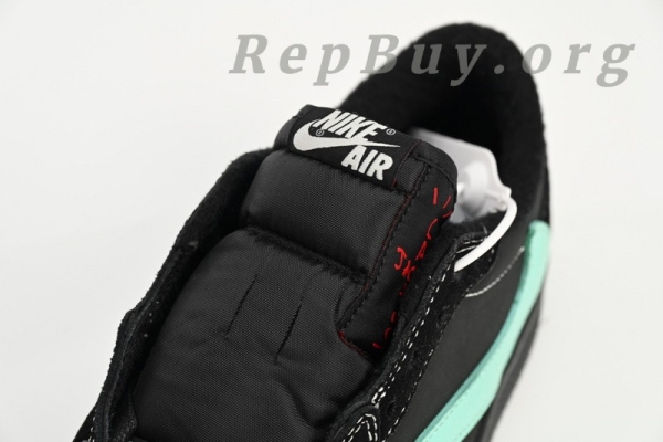 Top Version Nike Air Jordan 1 Verde acqua Low x Travis Scott DM7866-401 - Image 7