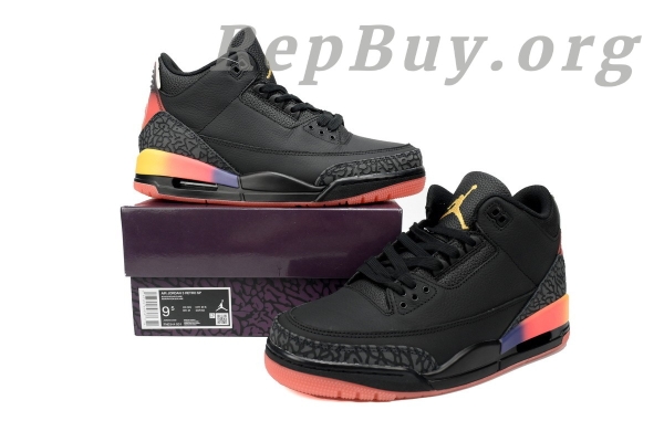 Top Version Nike Air Jordan 3 Retro SP Rio FN0344-001 - Image 8