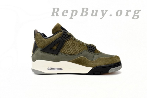 Top Version Nike Air Jordan 4 Craft “Olive” FB9927-200 - Image 3