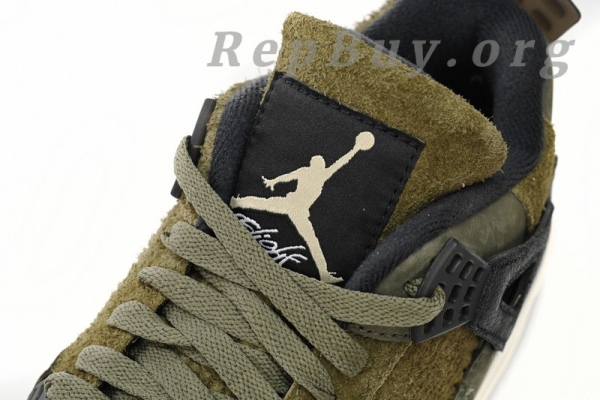 Top Version Nike Air Jordan 4 Craft “Olive” FB9927-200 - Image 11