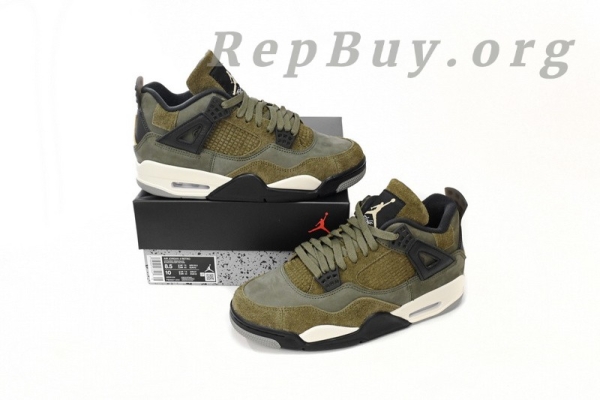 Top Version Nike Air Jordan 4 Craft “Olive” FB9927-200 - Image 14