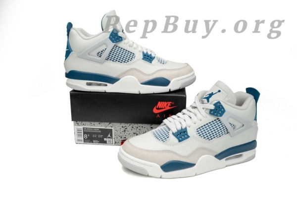 Top Version Nike Air Jordan 4 OG “Military Blue” 4369(2024) - Image 12