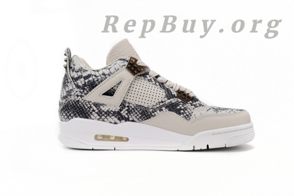 Top Version Nike Air Jordan 4 Premium “Snakeskin” 819139-030 - Image 3