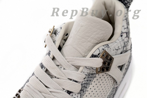 Top Version Nike Air Jordan 4 Premium “Snakeskin” 819139-030 - Image 7