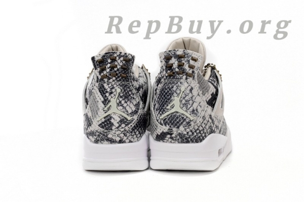 Top Version Nike Air Jordan 4 Premium “Snakeskin” 819139-030 - Image 4