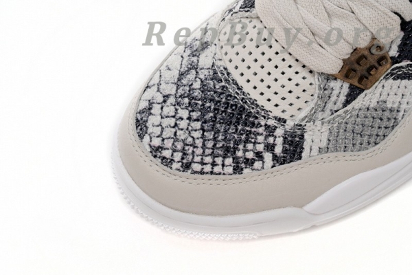 Top Version Nike Air Jordan 4 Premium “Snakeskin” 819139-030 - Image 6
