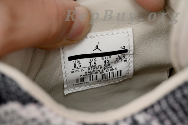 Top Version Nike Air Jordan 4 Premium “Snakeskin” 819139-030 - Image 10