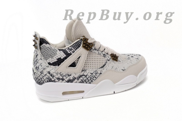 Top Version Nike Air Jordan 4 Premium “Snakeskin” 819139-030 - Image 9