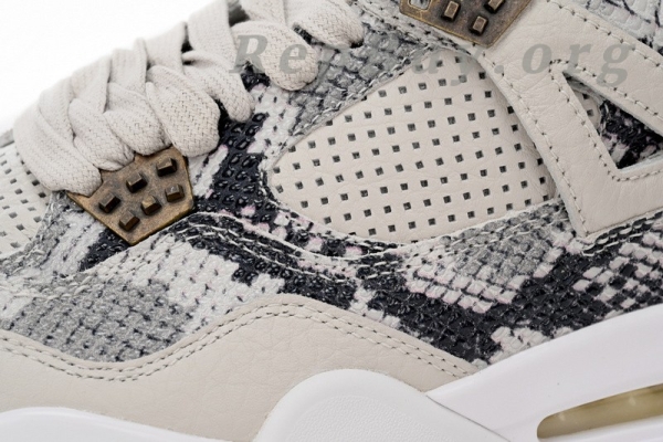 Top Version Nike Air Jordan 4 Premium “Snakeskin” 819139-030 - Image 8