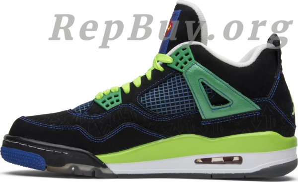 Top Version Nike Air Jordan 4 Retro Doernbecher 308497-015(NEW) - 图片 2