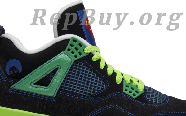 Top Version Nike Air Jordan 4 Retro Doernbecher 308497-015(NEW) - 图片 3
