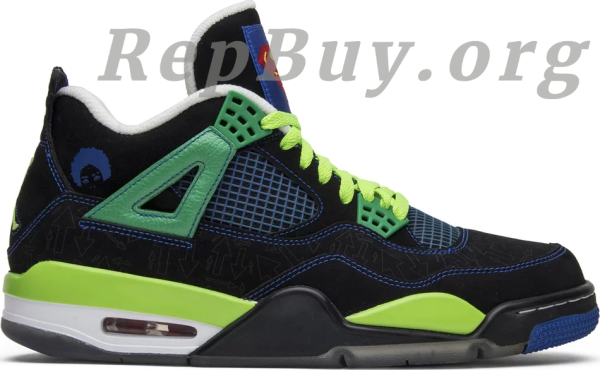 Top Version Nike Air Jordan 4 Retro Doernbecher 308497-015(NEW) - 图片 4