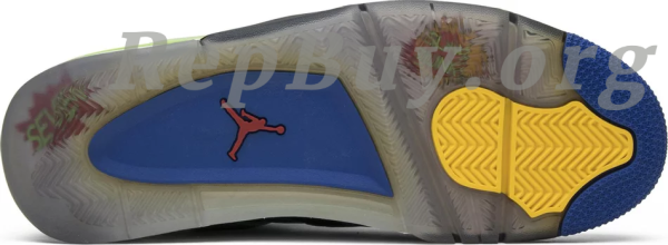 Top Version Nike Air Jordan 4 Retro Doernbecher 308497-015(NEW) - 图片 8