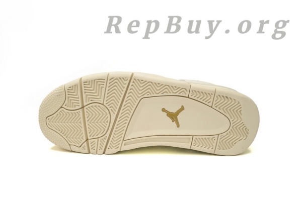 Top Version Nike Air Jordan 4 Retro Sail AQ9129-170 - Image 5