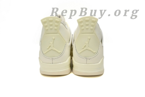 Top Version Nike Air Jordan 4 Retro Sail AQ9129-170 - Image 4