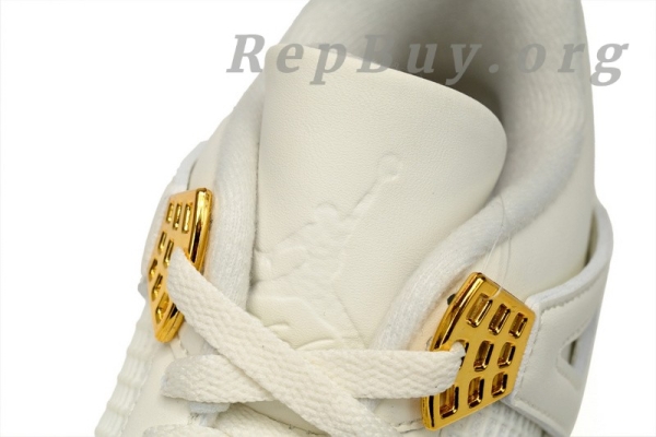 Top Version Nike Air Jordan 4 Retro Sail AQ9129-170 - Image 8