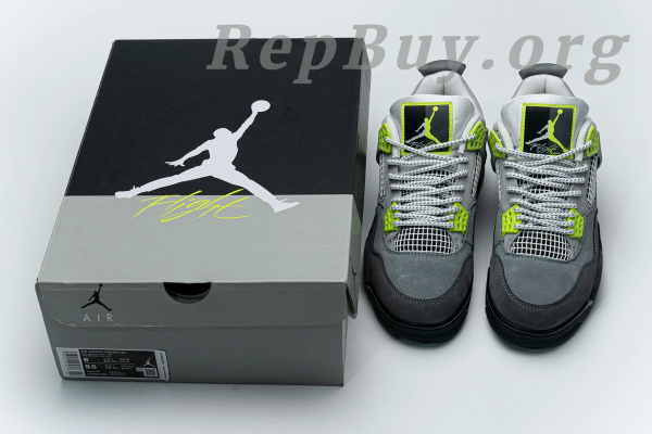 Top Version Nike Air Jordan 4 Retro SE“Neon” CT5342-007 - Image 11