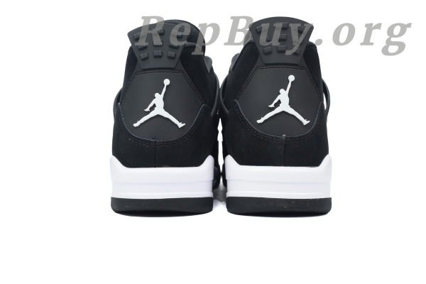 Top Version Nike Air Jordan 4 Retro White Thunder FQ8138-001 - Image 3