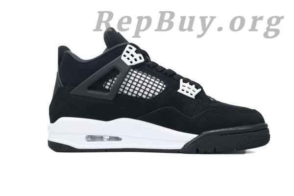 Top Version Nike Air Jordan 4 Retro White Thunder FQ8138-001 - Image 2