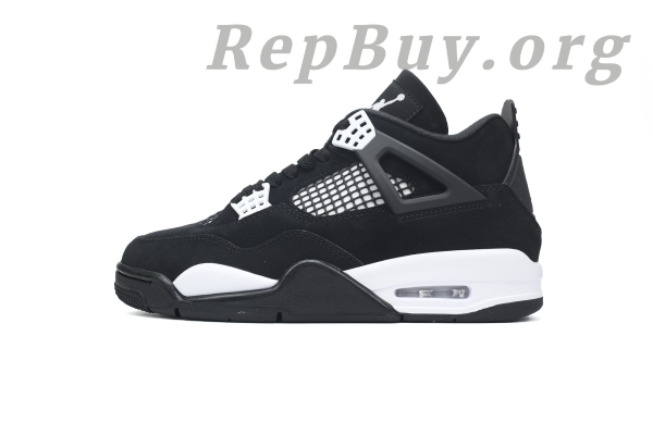 Top Version Nike Air Jordan 4 Retro White Thunder FQ8138-001